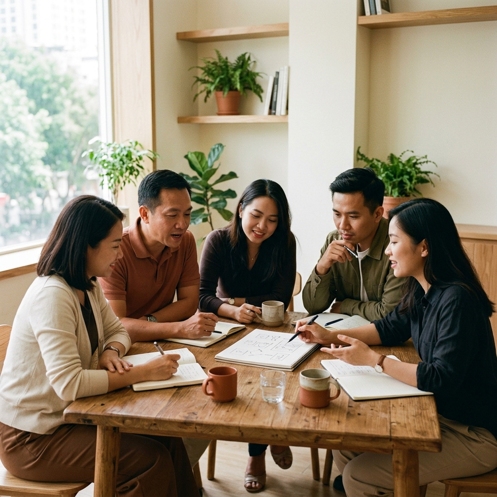 Phiên tư vấn chuyên sâu — thảo luận về chiến lược và định hướng sự nghiệp